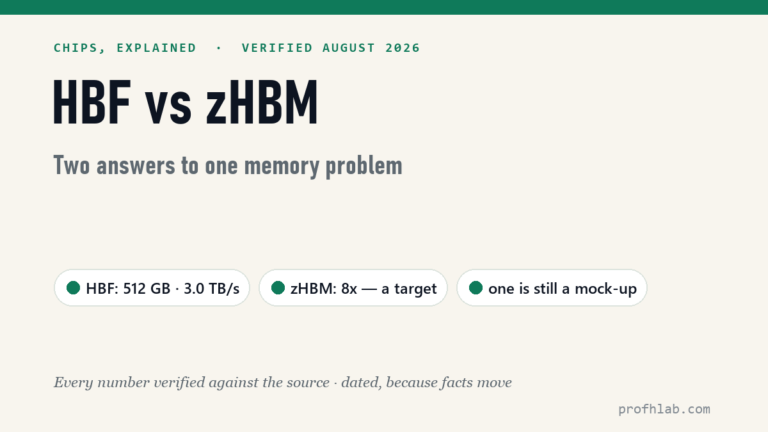 HBF and zHBM, Explained: Samsung and SK Hynix Give Opposite Answers to the Same Memory Problem