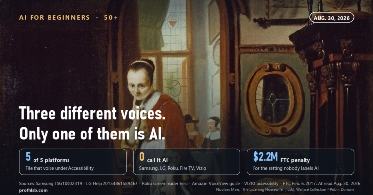 How to Turn Off AI on My TV: Why the Voice You Hear Probably Is Not AI at All