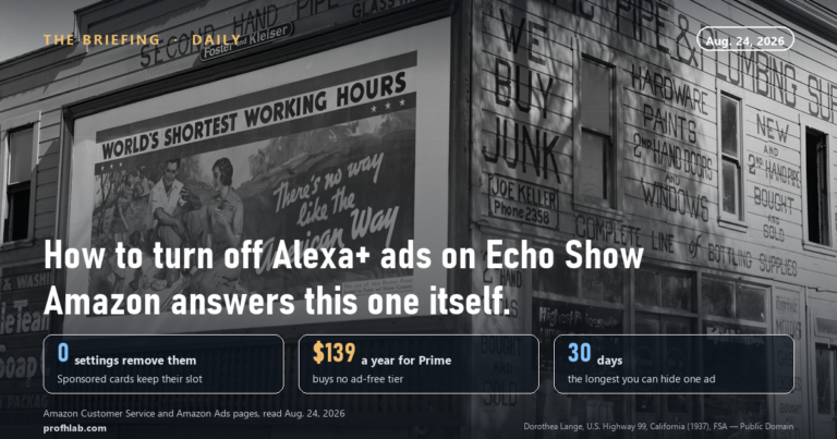 How to Turn Off Alexa+ Ads on Echo Show: Amazon Says You Can’t, and 6 Settings That Still Help