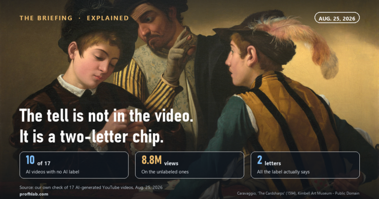 How to Tell If a YouTube Video Is AI Generated: We Checked 17, and Ten Had No Label