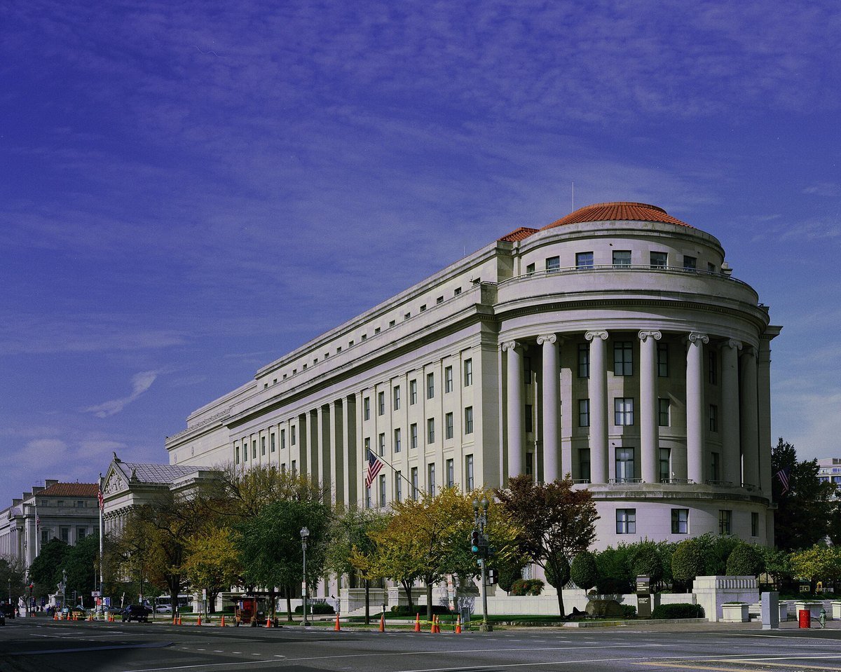 The Apex Building, headquarters of the Federal Trade Commission, in Washington DC