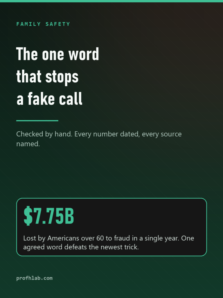 The Safe Word That Beats a Cloned Voice