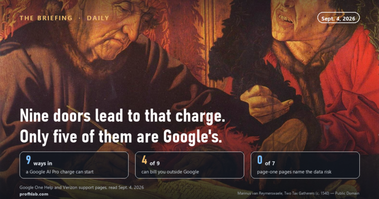 Why Am I Being Charged for Google AI Pro? Nine Doors, and Only Five Are Google’s