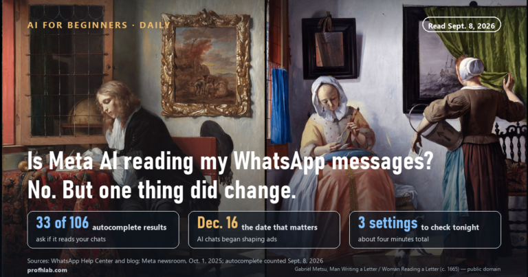 Is Meta AI Reading My WhatsApp Messages? What Meta Actually Gets