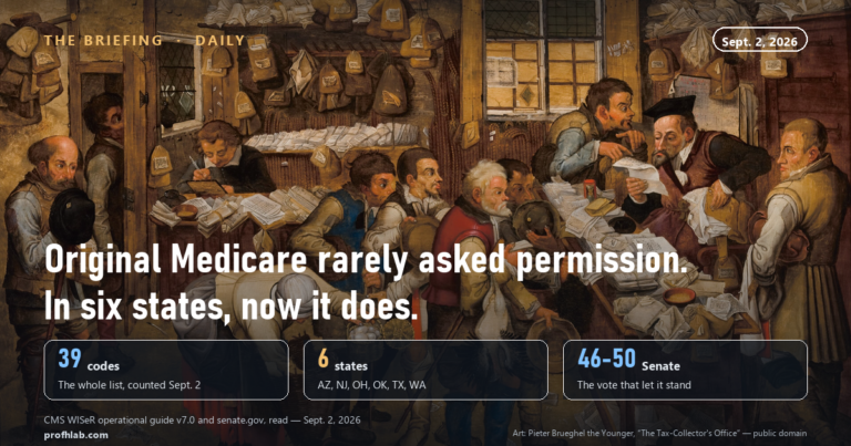 Does Original Medicare Require Prior Authorization? In Six States, 39 Codes Now Do