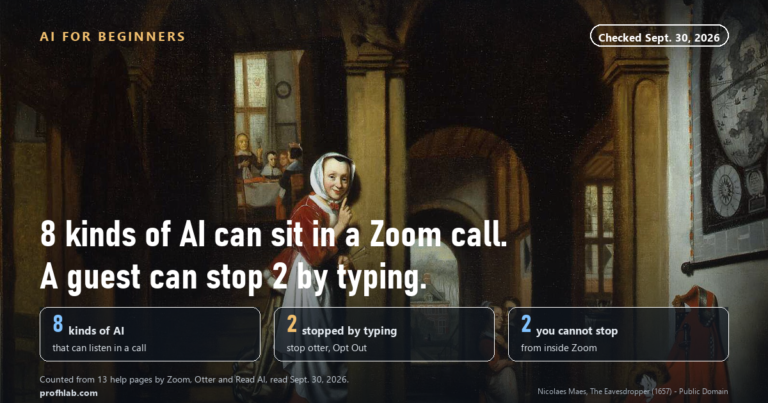 How to Turn Off AI on Zoom: 8 Kinds of AI Can Listen, and a Guest Can Stop 2 by Typing