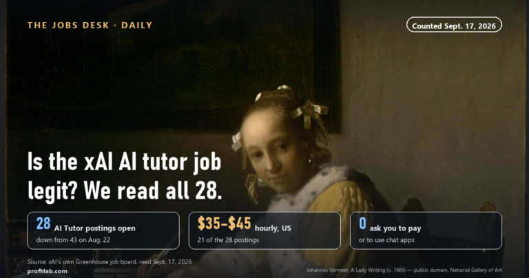Is the xAI AI Tutor Job Legit? We Read All 28 Open Postings (Sept. 2026)