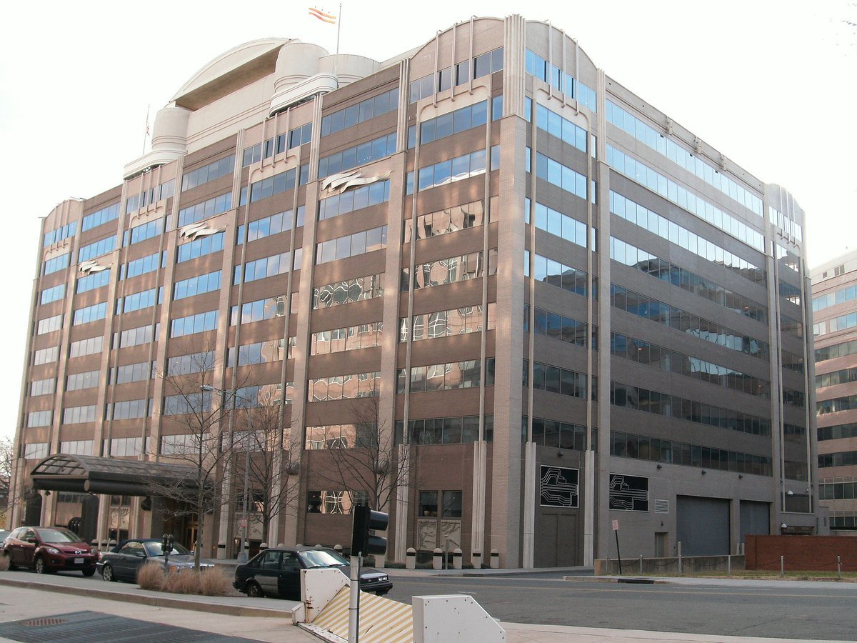 The Federal Communications Commission headquarters building in Washington, DC