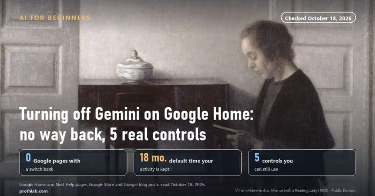 How to Turn Off Gemini on Google Home: You Can’t Switch Back, but 5 Controls Still Work