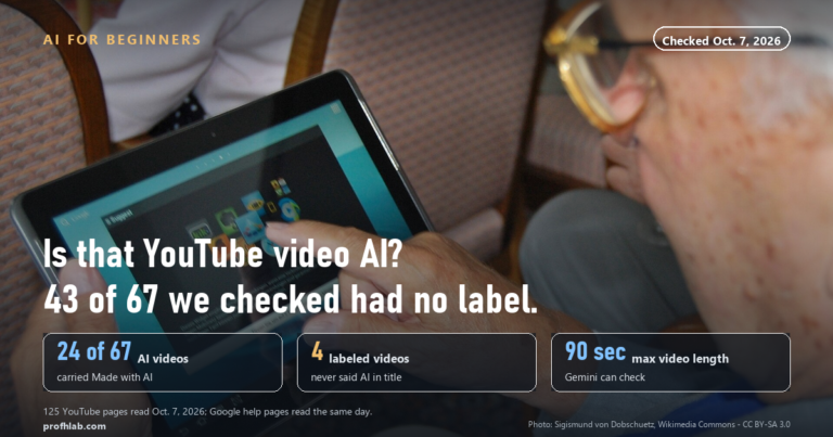 How to Tell If a Video Is AI on YouTube: 43 of 67 AI Videos We Checked Had No Label