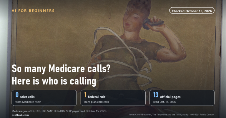 Why Am I Getting So Many Medicare Calls? 13 Official Pages, 1 Cold-Call Ban