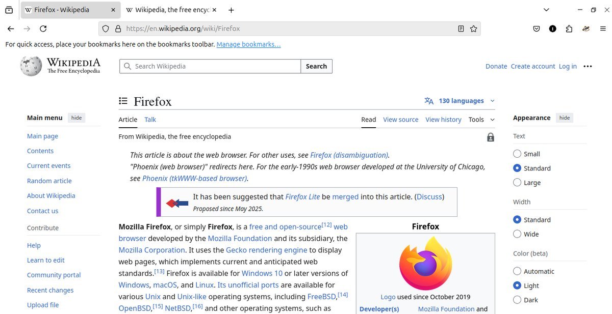 A Firefox window on a Windows computer showing the address bar and toolbar, with the three-line menu button at the far right